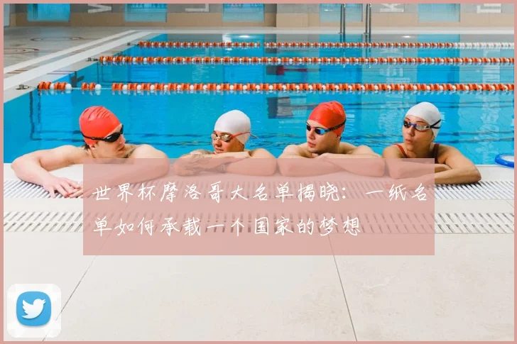 世界杯摩洛哥大名单揭晓：一纸名单如何承载一个国家的梦想
