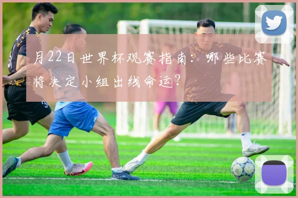 月22日世界杯观赛指南：哪些比赛将决定小组出线命运？